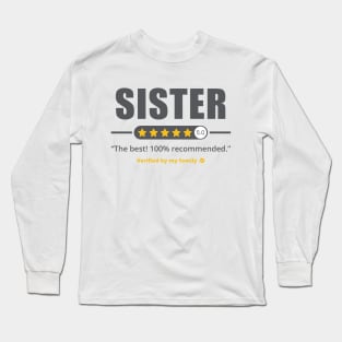 Five Stars Sister v2 Long Sleeve T-Shirt